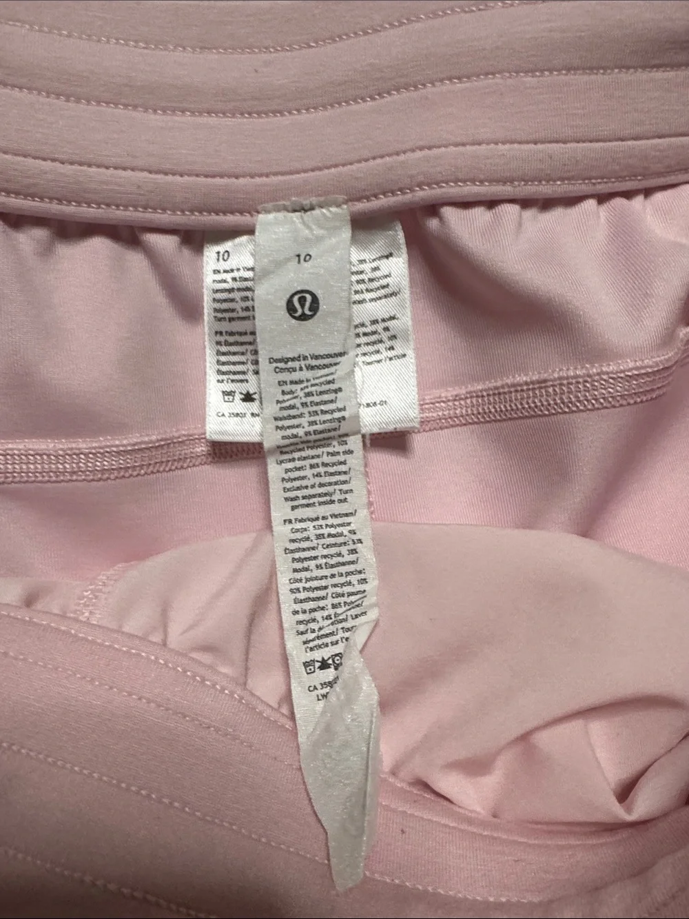 lululemon athletica High Rise Softstreme Pants in Flush Pink
